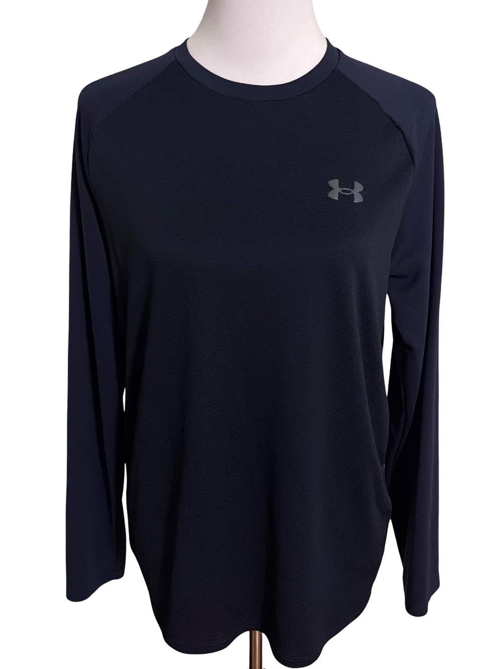 Under Armour Men's Navy Long Sleeve Performance Top